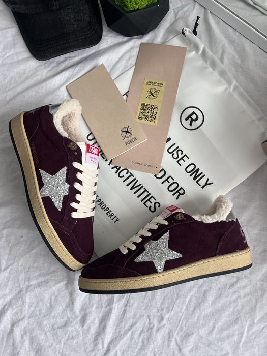 Кеди на меху Голден Гуси/ Кросівки Golden Goose/ Moon Boot/ Утеплені