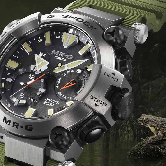 Casio G-Shock FROGMAN ,MRG-BF1000RG-3AJR titanium case