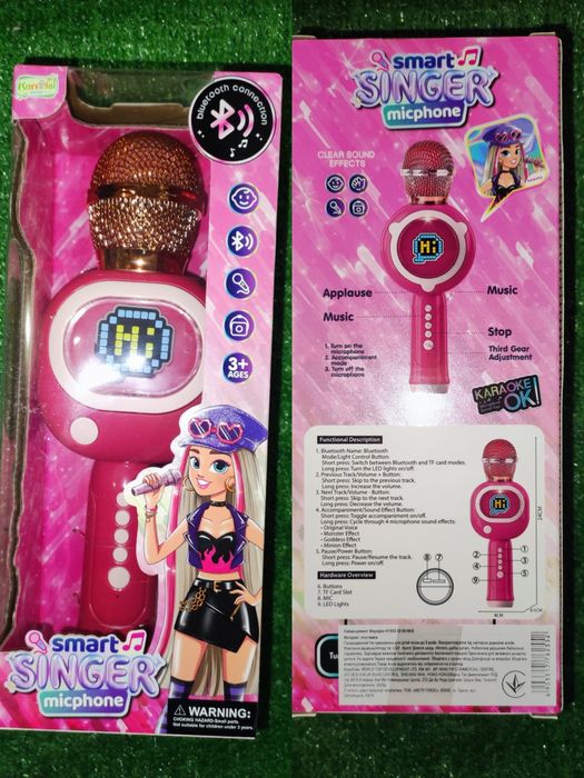 Дитячі мікрофони.