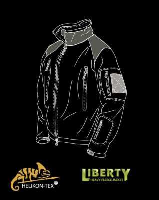 LIBERTY Helikon tex куртка фліска щільний фліс толстовка бомбер кофта