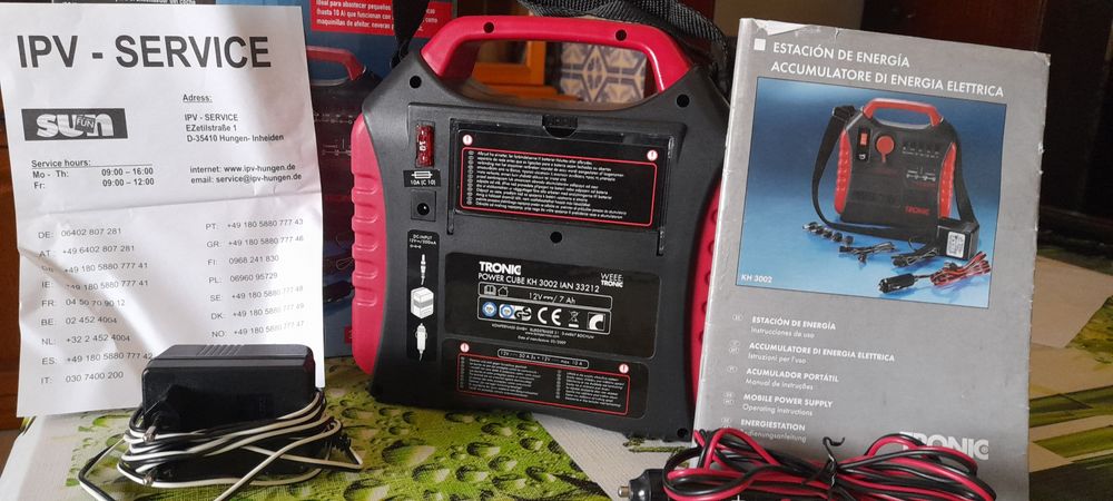 Acumulador de Energia  Eléctrica Portátil