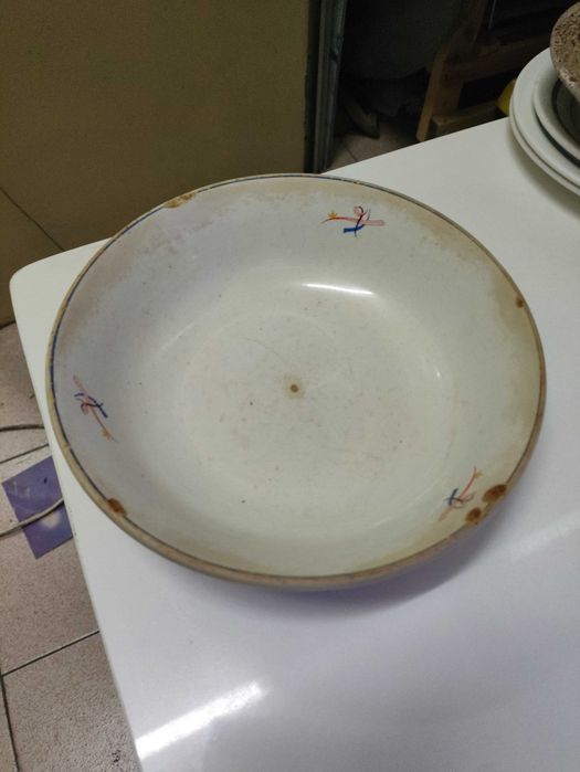 Antiga Saladeira Porcelana Gilman Sacavem