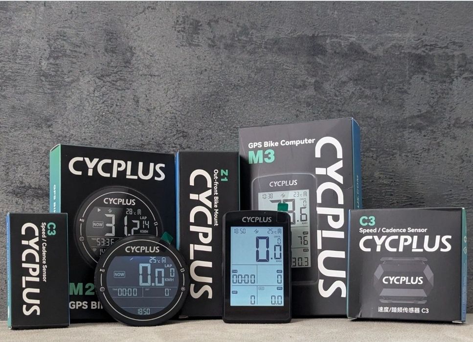 Велосипедний комп’ютер CYCPLUS M3 , M2 , пульсометр Cycplus H1 Аккумуляторный насос для велосипеда cycplus as2 Датчик швидкості та каденсу Magene S3