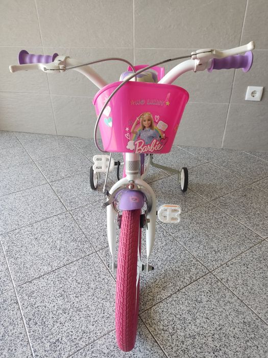 Bicicleta criança da Barbie