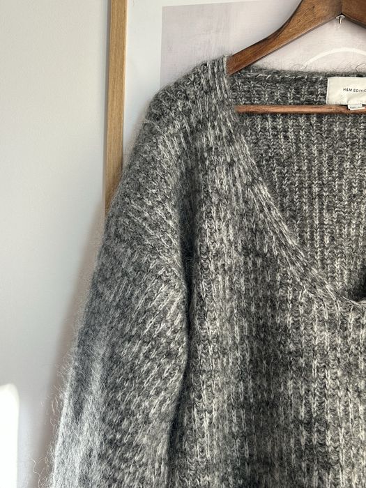 Sweter H&M Edition wełniany moher XL