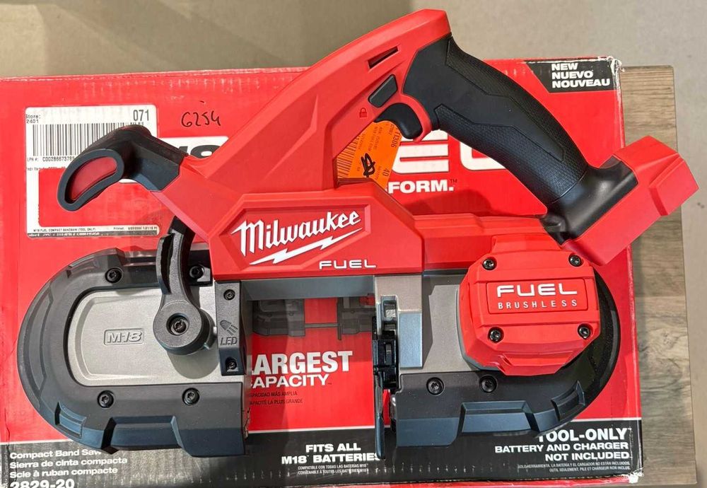 Milwaukee M18 FUEL Piła pilarka taśmowa 18V 2829-20  bez aku. 83x83mm