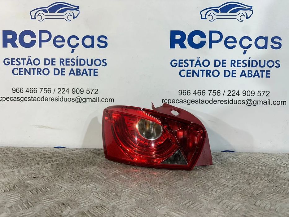 Conjunto Farolins Led Tras Traseiro Direito Esquerdo Seat Ibiza 6J 5