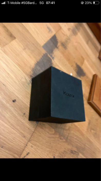 Pudełko od zegarka Kazar,stan bardzo dobry
