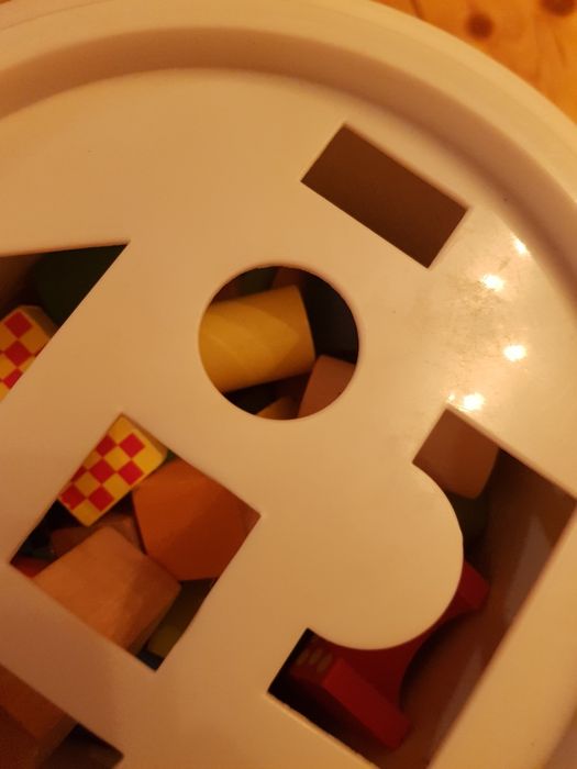 Drewniane klocki dla dzieci Eichhorn