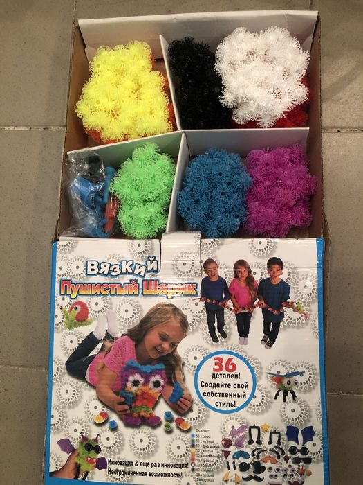 Конструктор липучка «грузла пухнаста кулька»