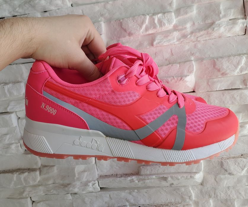 Нові кросівки Diadora n9000 reflective 42.5-43 рожеві оригінал