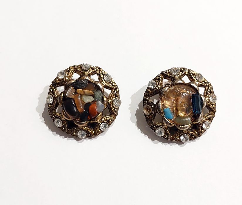 Klipsy do uszu retro