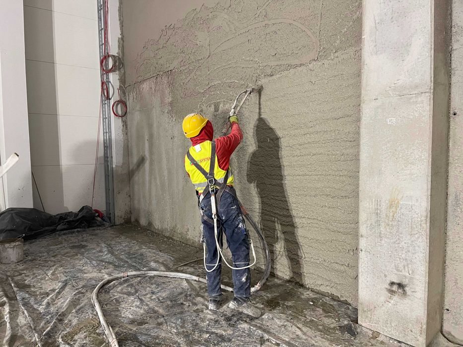 Tynki Maszynowe Cementowe Małopolska i śląskie