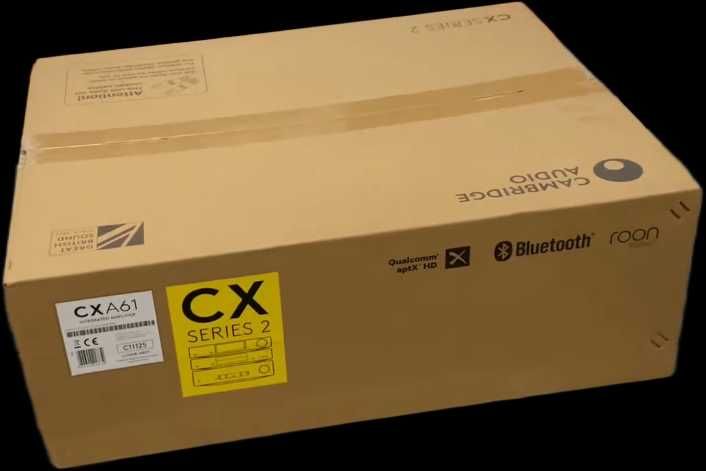 Cambridge Audio CXA61 wznacniacz zintegrowany kl. AB 60W 8Ω DAC ESS Sabre BT aptX HD Roon - idealny stan!