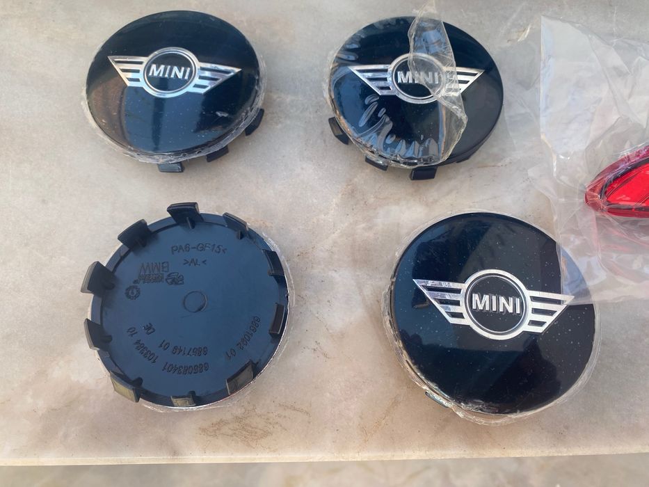 Mini r53/56 centros puxador mala botao start 3.º stop luzes cortesia