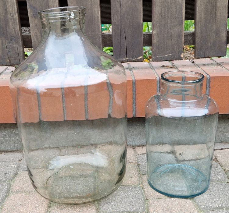 Butle gąsiory ok. 18 l i ok. 5 l używane