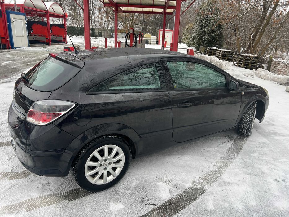 Opel Astra H GTC 1.6 105KM + LPG BRC Bezwypadkowy Nowe opony Zadbany