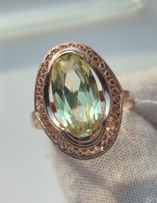 Золотое кольцо СССР Золота радянська каблучка