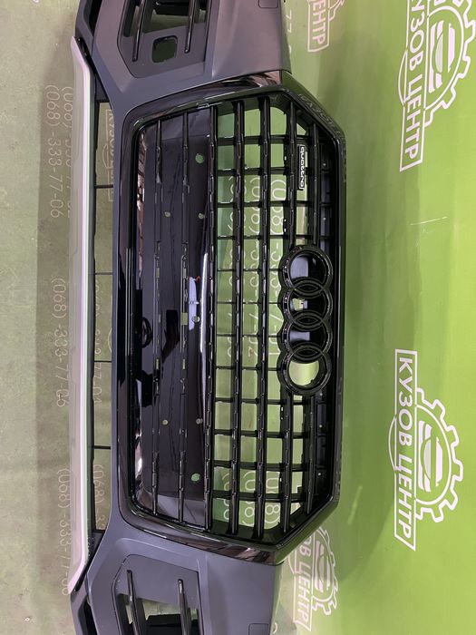 Бампер передній в зборі audi q7 4m 2015-2019 бампер передний ку7