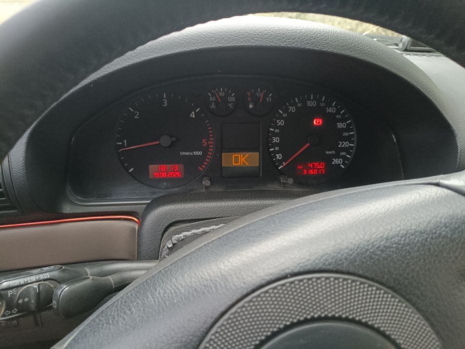 Продам своє авто Ауди А4 Б5,2001р.в.двигун 1.9tdi ajm 115к.с.,пробіг 317000км,