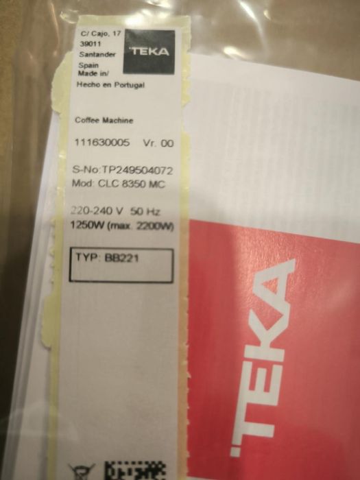 Máquina de café TEKA