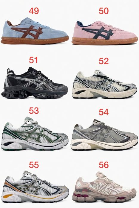 ВСЯ КОЛЕКЦІЯ‼️Кросівки Asics 36-45р Унісекс Преміум
