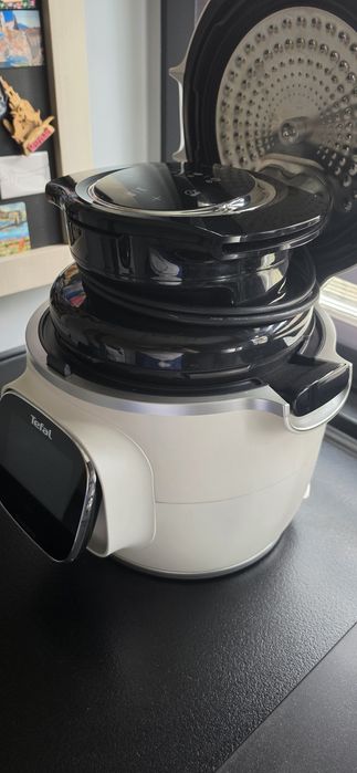 Multicooker Tefal Cook4Me TouchPro + Cook4Me Lid Extra Crisp