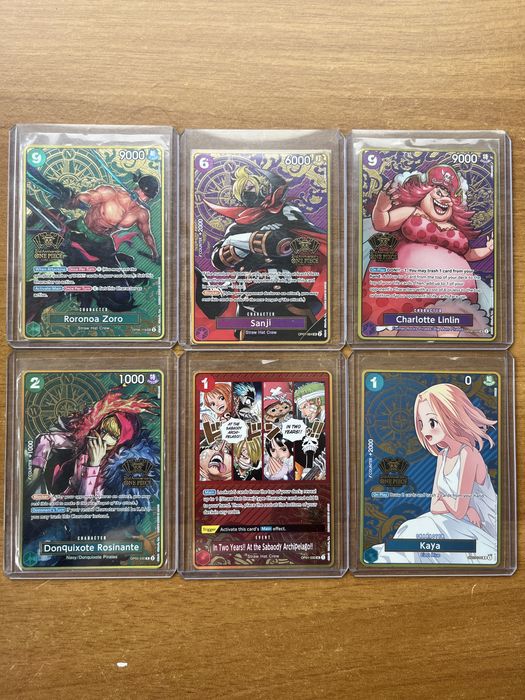 Cartas de one piece 2 aniversario