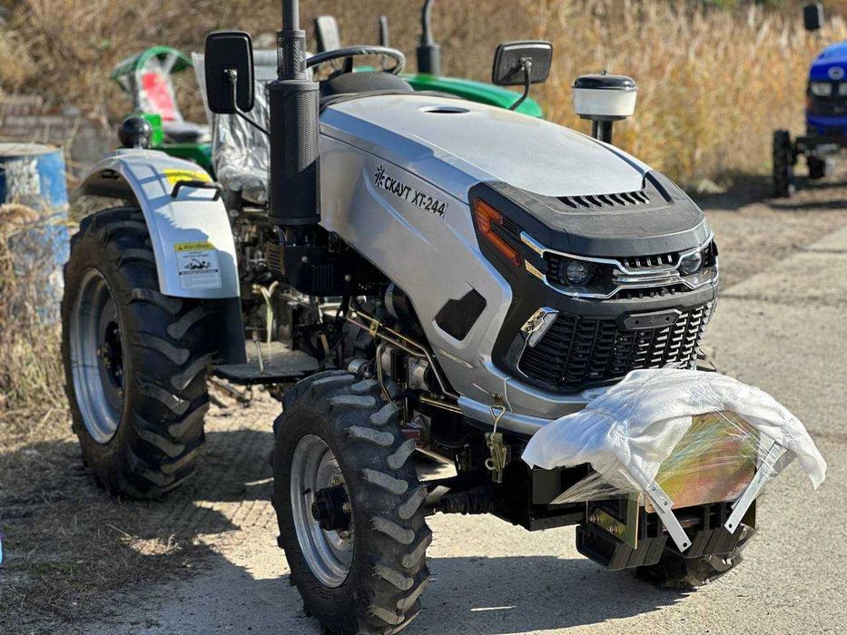 Мінітрактор СКАУТ 244 Ведучій передок доставка Двигун КМ 385 МАСЛА