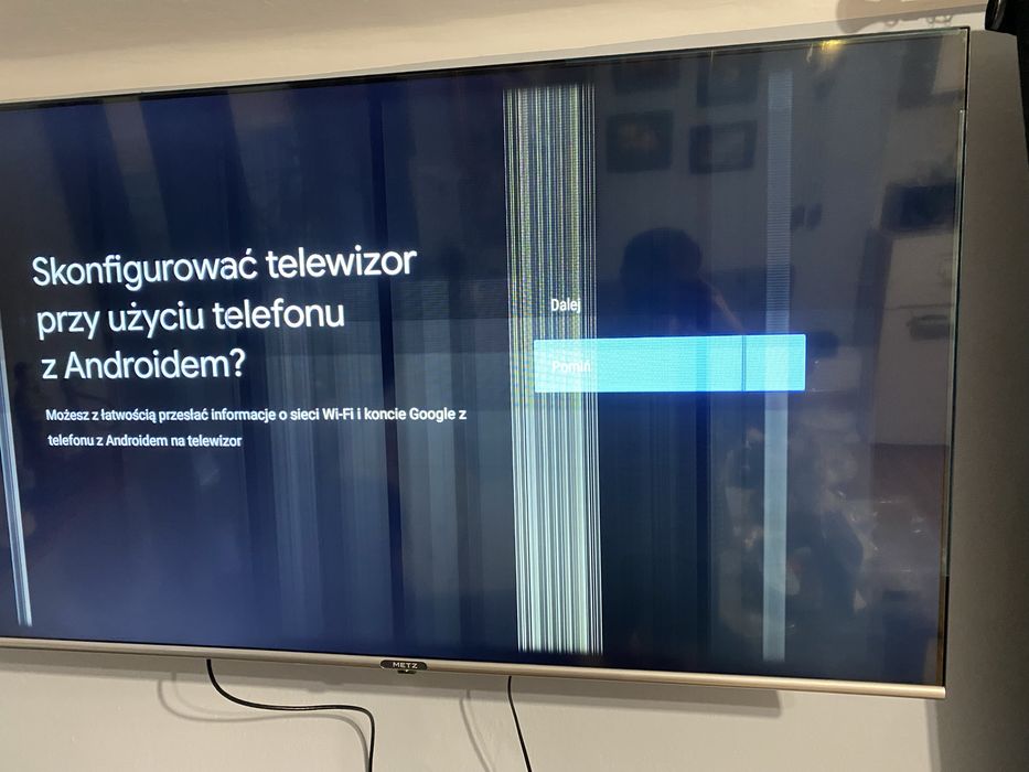 Telewizor Metz 55MUB7000 55" 4K – Uszkodzona matryca (na części)