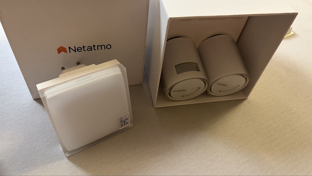 Zestaw glowic termostatycznych Netatmo Smart Radiator Valves