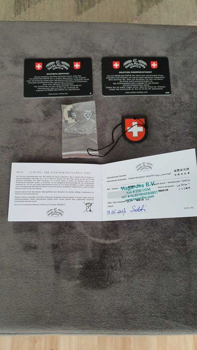 Zegarek Swiss Military Conger 2217 kwarcowy męski szafir