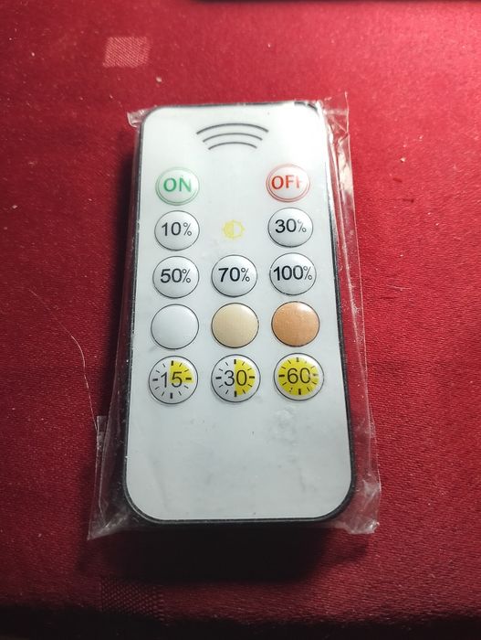 Супер LED лампа на магніті з акумулятором та пультом 29 см