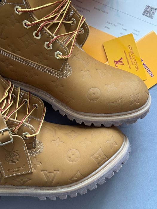 Черевики Timberlands x Louis Vuitton Зимові