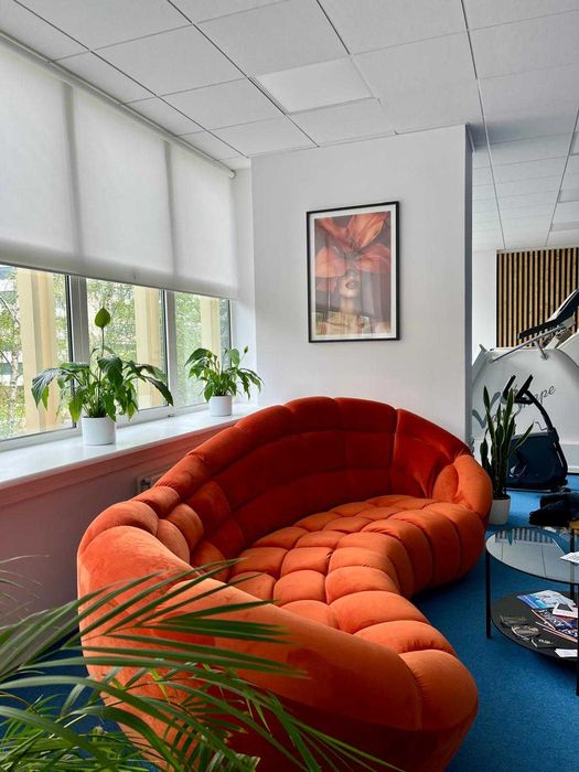 Kanapa pomarańczowa