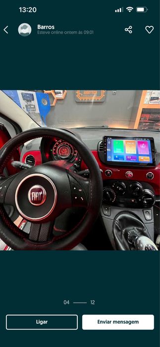 Radio fiat 500/ 500C Abarth