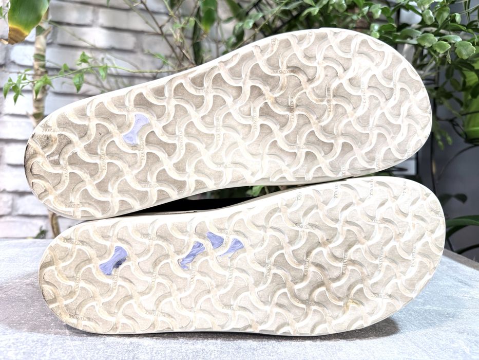 Кожаные кроссовки Birkenstock 46 р