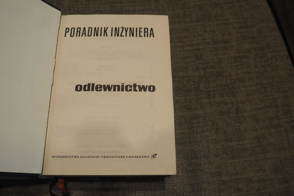 Poradnik inżyniera - Odlewnictwo