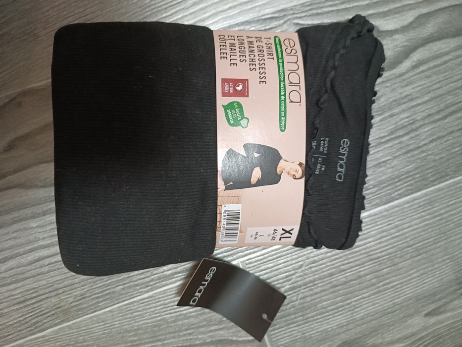 Туника для беременных эсмара черная