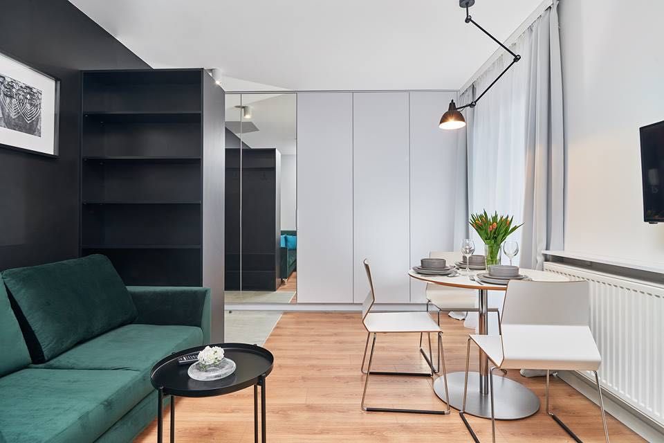Studio z balkonem 22,56 m²/ bezpośrednio
