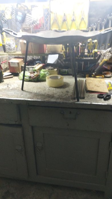 Сковородка з диска борони ромашка , пательня,садж