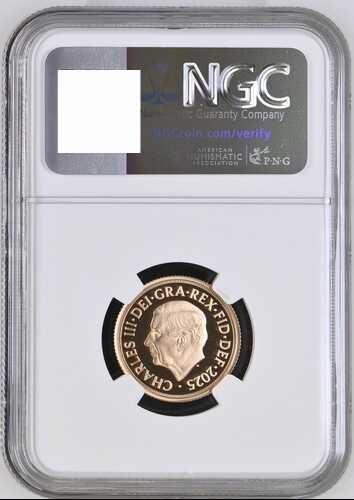 2025 Libra Ouro Proof Brasão PF70 UC