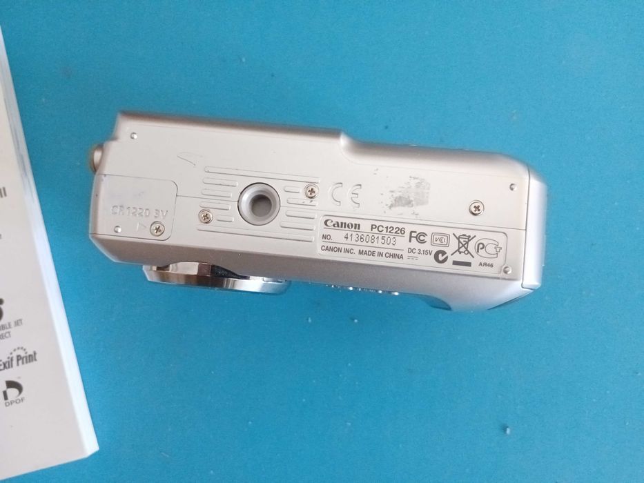 Manual e Maquina Fotográfica Canon