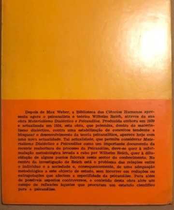 Materialismo Dialético e Psicanálise - Wilhelm Reich