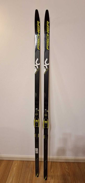 Narty biegowe FISCHER XC SUPERLITE CROWN 180 cm KLASYK + wiązanie NNN