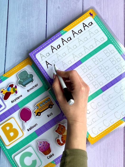 Англійській зошит пиши - стирай багаторазовий