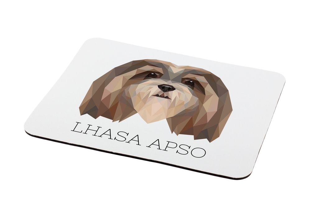Lhasa Apso podkładka geometryczna Art-Dog
