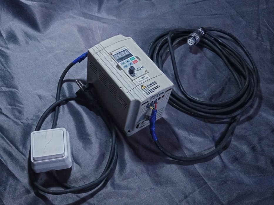 Чпу Фрезер. Шпиндель з водяним охолодженням GDZ 80-1,5C 1,5 кВт