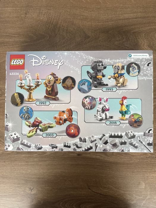 LEGO Disney 43226 Duety Disneya – NOWE – Disney 100, Nemo, Vaiana
