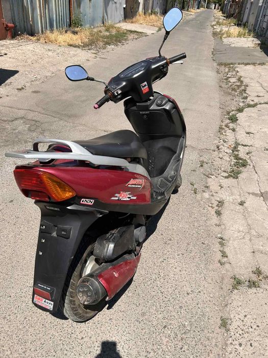 Мопед сузуки адресс